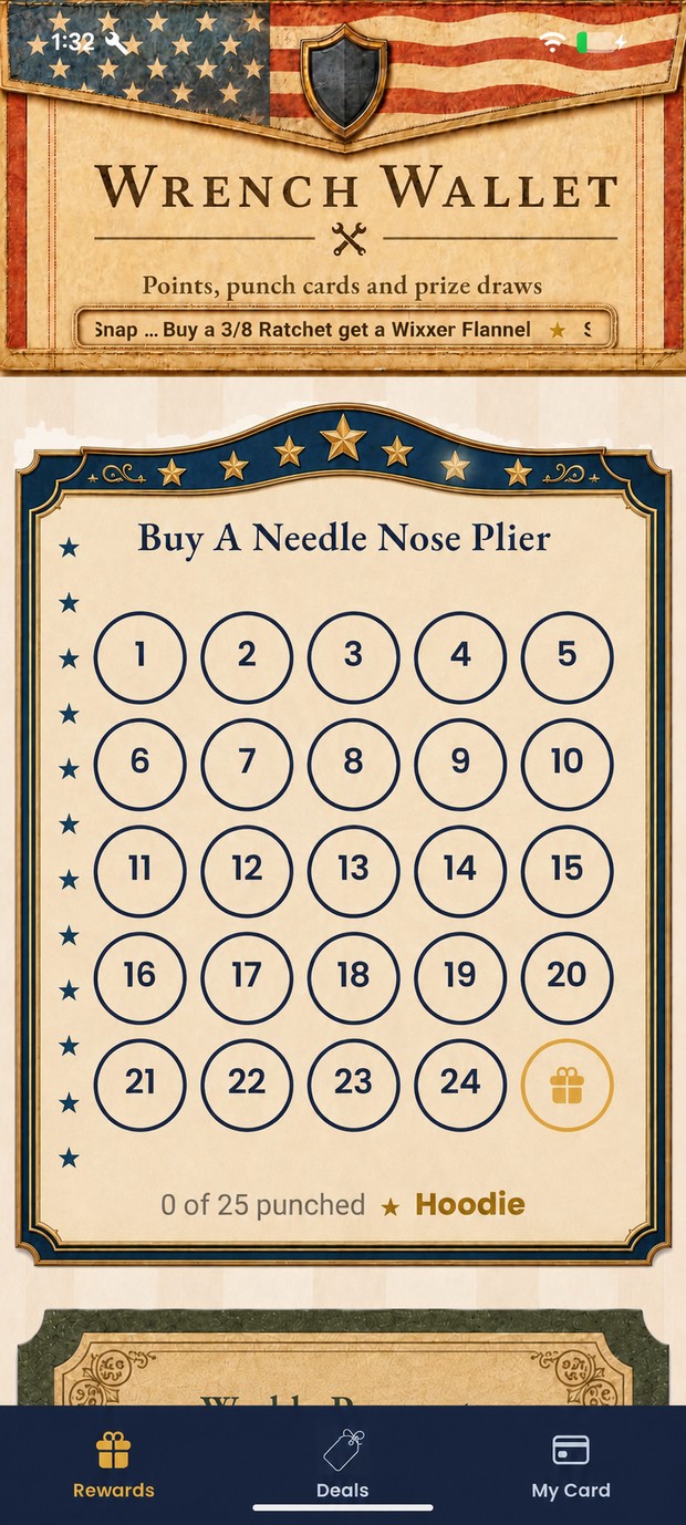 Punch cards