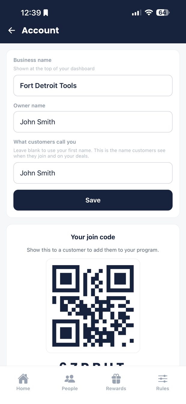 Your details